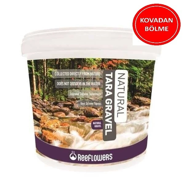 Reeflowers Natural Tara Gravel Sand Akvaryum Kumu (1-2 Mm) 1 Kg ürün görseli 1