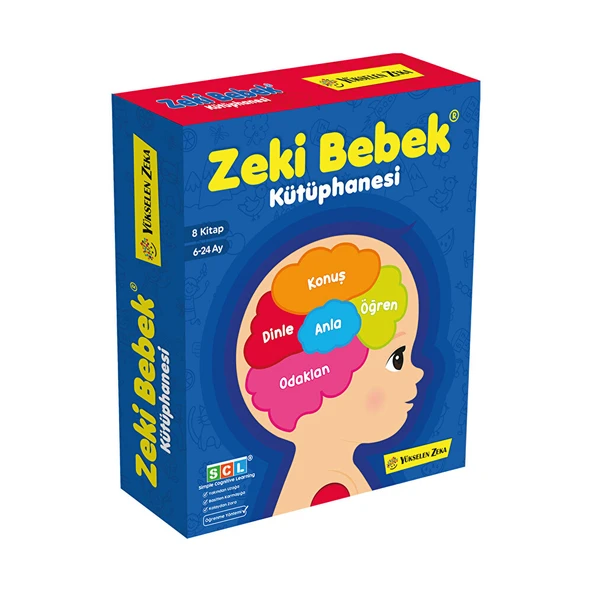 6-24 Ay Zeki Bebek Kütüphanesi 8'li Set (2 ADET) ürün görseli 1