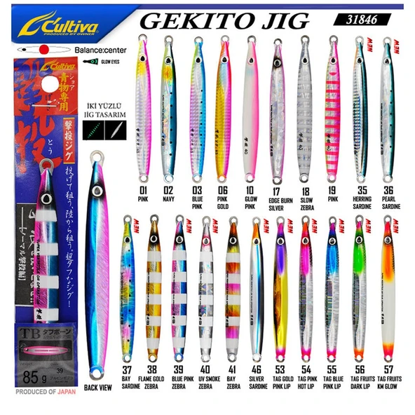 Owner Cultiva Gekito Jig 85g 14 cm Jig Yem ürün görseli 1