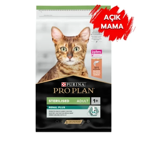 Pro Plan Sterilised Somonlu 4 kg Kısırlaştırılmış Yetişkin Kedi Maması - Açık Paket ürün görseli 1