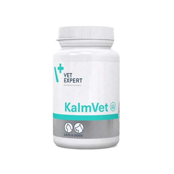 Vet Expert KalmVet Kedi Köpek Sakinleştirici ve Anksiyete giderici 60 Kapsül ürün görseli 1