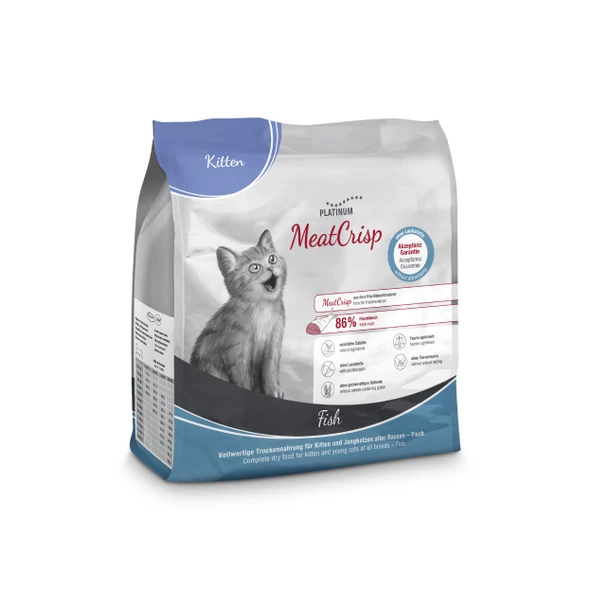 Platinum MeatCrisp Balıklı Yavru Kedi Maması 400gr ürün görseli 1