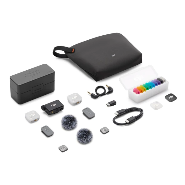 DJI Mic Mini 2 (2 TX + 1 RX) (Yeni Model) ürün görseli 1