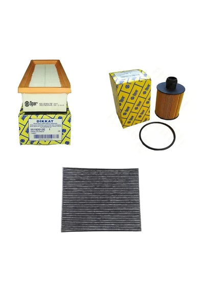 Fiat Grande Punto- 1.3 Uyumlu Jtd Filtre Bakım Set 2010-2012 ürün görseli 1
