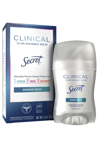 Secret Clinical Strength Shower Fresh Antiperspirant Stick Deodorant 45GR ürün görseli 1