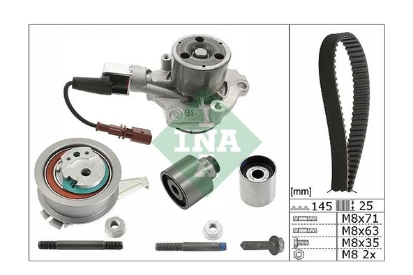 TRİGER SET+DEVİRDAİM GOLF VII+PASS 1.6TDİ CLH ürün görseli 1