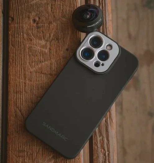 SANDMARC Fisheye Lens (iPhone 15) - Resim 4