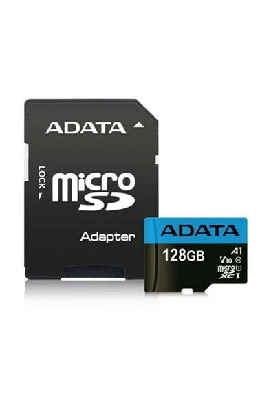 Micro SD 100/25MB/s Class10 Hafıza Kartı 128 GB AUSDH128GUICL10A1-RA1 ürün görseli 1