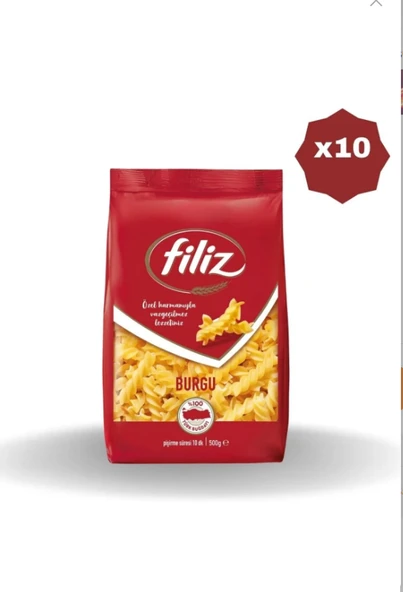 FİLİZ Burgu Makarna Özel Harman 500 Gr 10 Adet ürün görseli 1