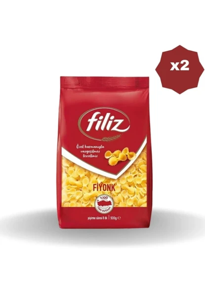 FİLİZ Fiyonk Makarna Özel Harman 500 Gr 2 Adet ürün görseli 1