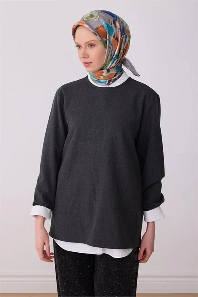 BELLİ TWİLL İPEK EŞARP 26YA4310D01 55 - Resim 2