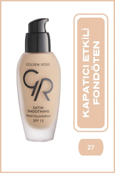 GOLDEN ROSE FONDÖTEN  FLUID NO:27 ürün görseli 1