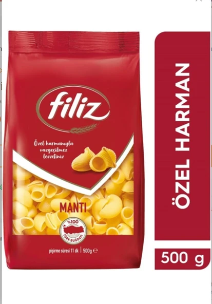 FİLİZ Mantı Makarna Özel Harman 500 Gr 1 Adet ürün görseli 1