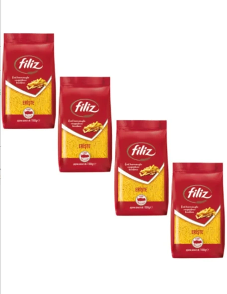 Filiz Erişte Makarna Özel Harman 500 Gr 4 Adet ürün görseli 1