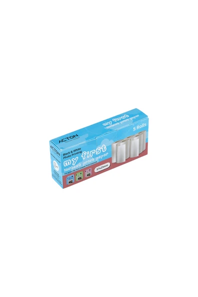3 ADET Acton Instant Paper Roll (5 Rolls Pack) - Resim 2