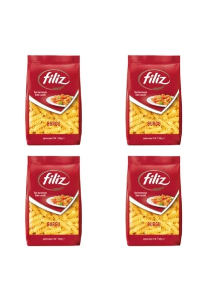 FİLİZ Burgu Makarna Özel Harman 500 Gr 4 Adet ürün görseli 1