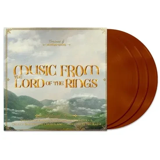 City Of Prague Philharmonic Orchestra Lord Of The Rings Trilogy Soundtrack LP Plak ürün görseli 1
