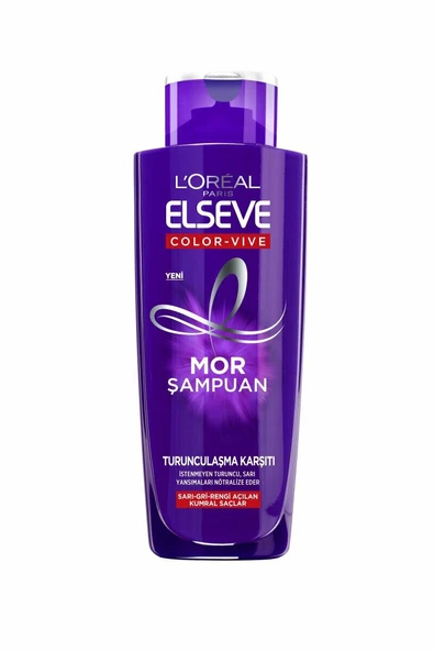2 ADET Elseve Şampuan Colorvive Mor 200 ml ürün görseli 1