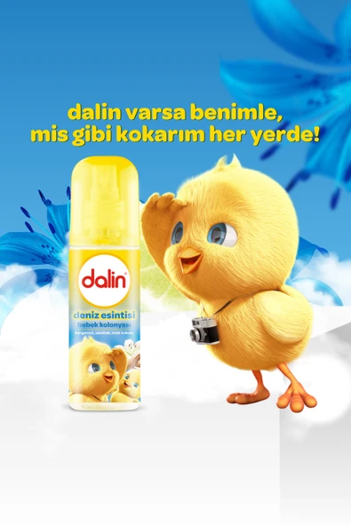 Dalin Sprey Kolonya Deniz Esintisi 150ml - Resim 2