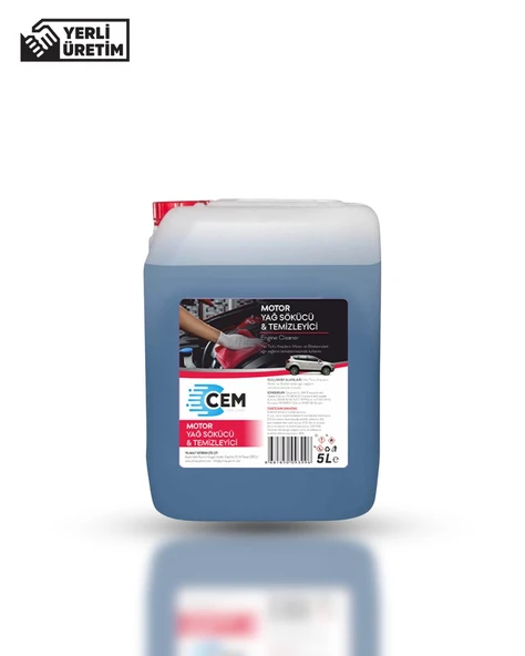 CEM CAR CARE Motor Yağ Sökücü ve Temizleyici 5 KG ürün görseli 1