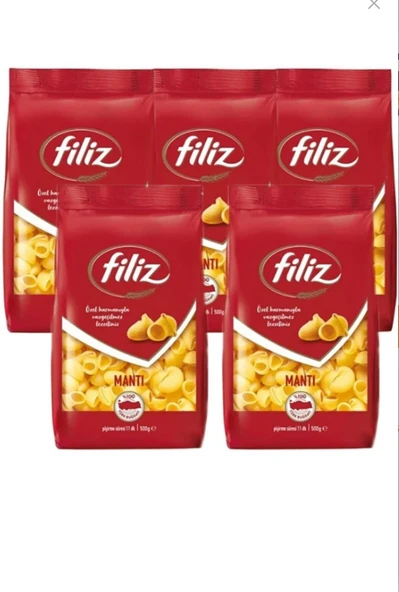 FİLİZ Mantı Makarna Özel Harman 500 Gr 5 Adet ürün görseli 1