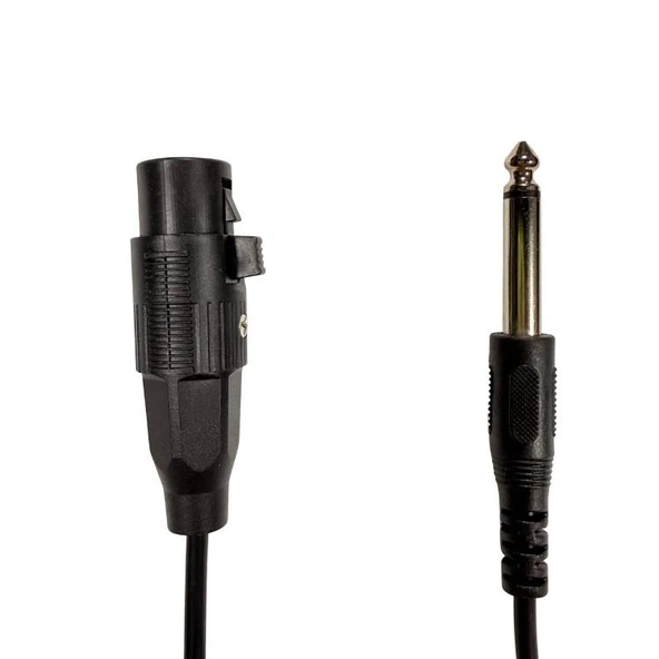 Rose MK-101 Kablolu El Mikrofonu - Plastik Kasa - Resim 4
