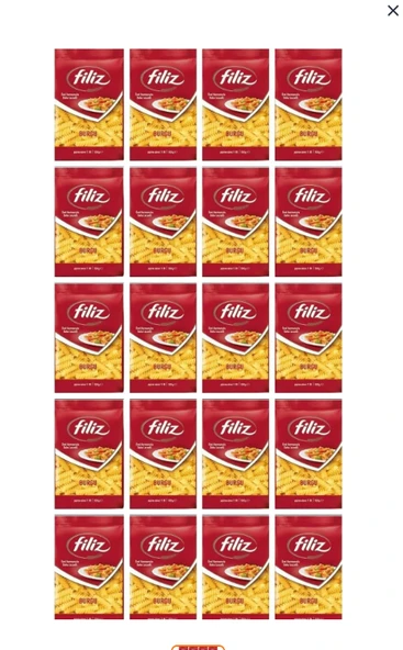 FİLİZ Burgu Makarna Özel Harman 500 Gr 20 Adet ürün görseli 1