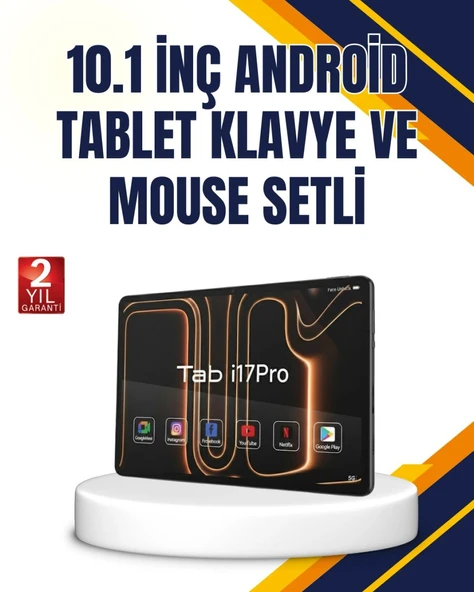 Klavye Kalem Mouse Dahil Android Tablet Uzun Pil Ömürlü ürün görseli 1
