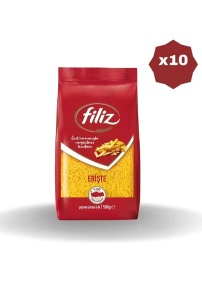 Filiz Erişte Makarna Özel Harman 500 Gr 10 Adet ürün görseli 1