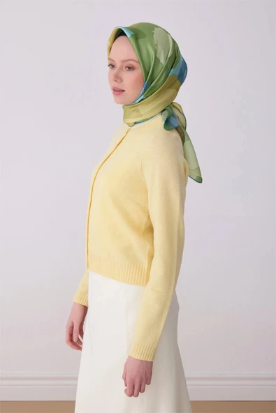 BELLİ TWİLL İPEK EŞARP 26YA4306D01 53 - Resim 2