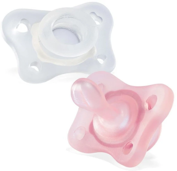 Chicco PhysioForma Mini Soft 2'li Emzik 2-6 Ay Kız - Resim 2