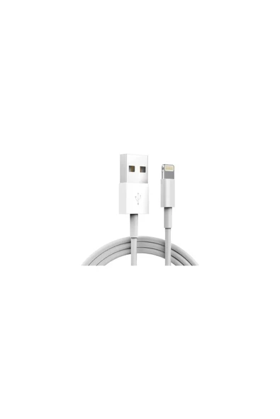 iPhone Uyumlu Şarj Kablosu (Beyaz) ürün görseli 1