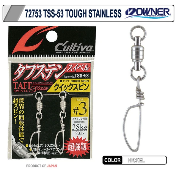 Owner 72753 TSS-53 Tough Stainless Klipsli Fırdöndü ürün görseli 1