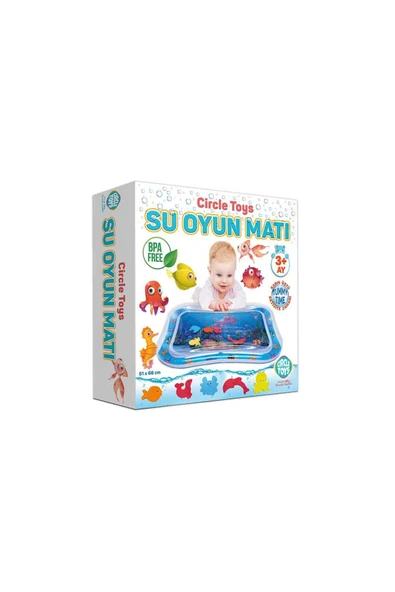 4 ADET Circle Toys Su Oyun Matı ürün görseli 1