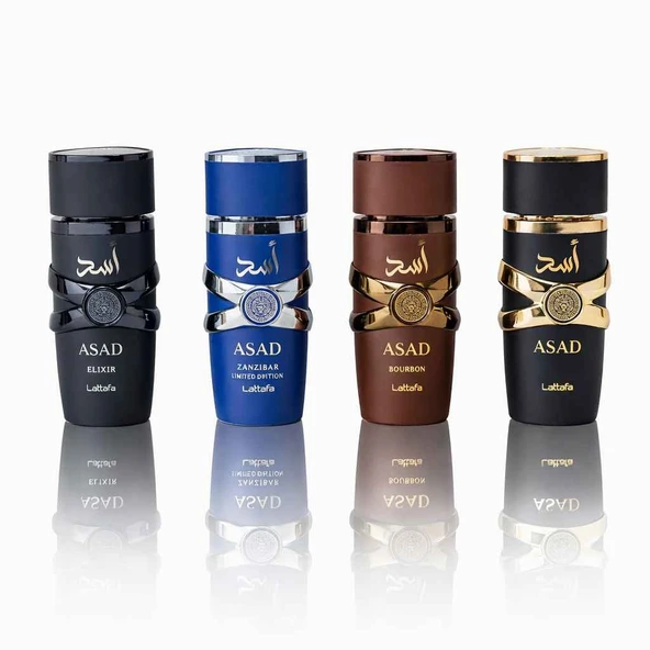 Lattafa Asad Collection EDP 4x25 ml Erkek Parfüm Seti ürün görseli 1