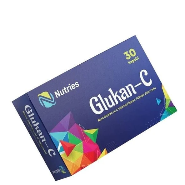 Nutries Glukan-C 30 Kapsül ürün görseli 1
