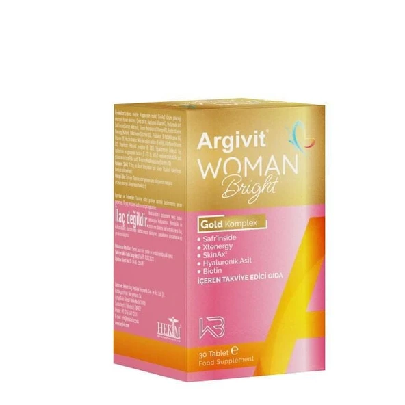 Argivit Women Bright 30 Tablet ürün görseli 1