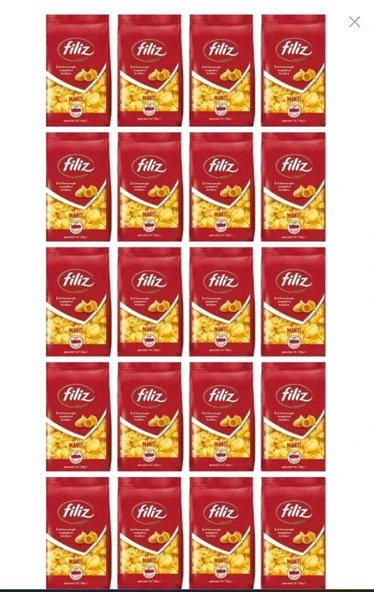 FİLİZ Mantı Makarna Özel Harman 500 Gr 20 Adet ürün görseli 1