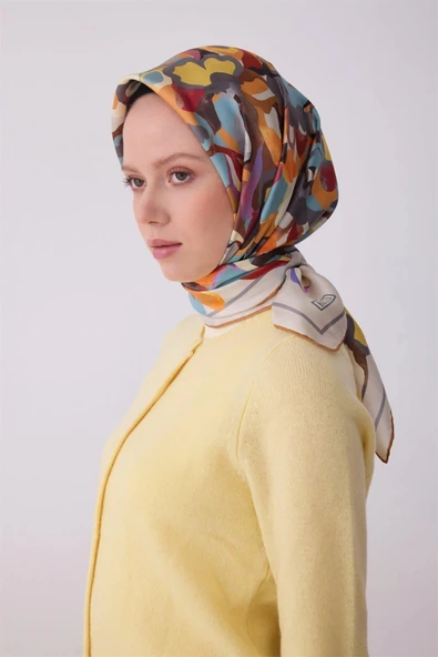 BELLİ TWİLL İPEK EŞARP 26YA4312D01 84 ürün görseli 1