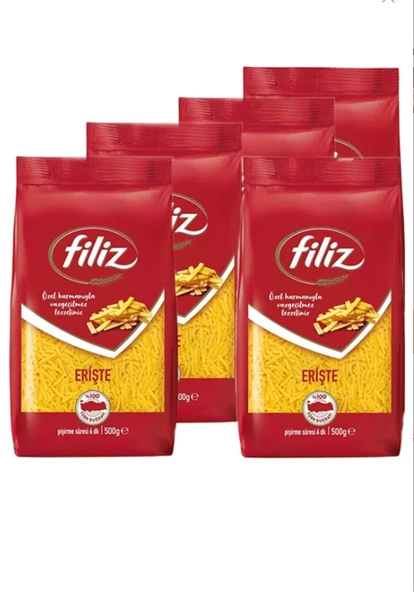 Filiz Erişte Makarna Özel Harman 500 Gr 5 Adet ürün görseli 1