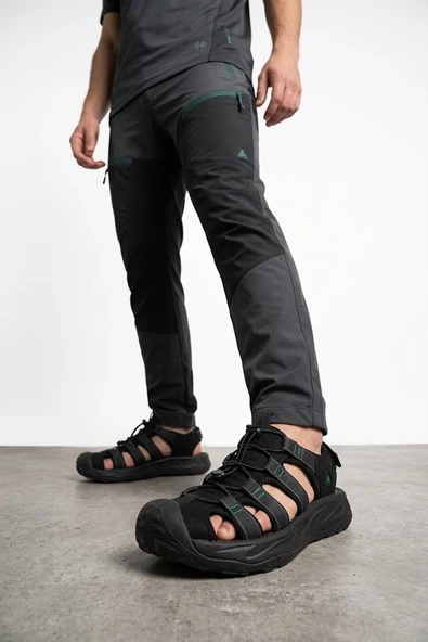 Humtto 760289B-1 Siyah Renk Spor Sandalet ürün görseli 1