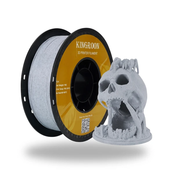 Kingroon PLA Mermer Filament 1.75mm - 1KG ürün görseli 1