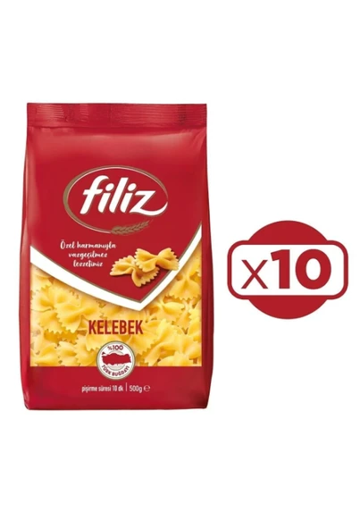 FİLİZ Kelebek Makarna Özel Harman 500 Gr 10 Adet ürün görseli 1