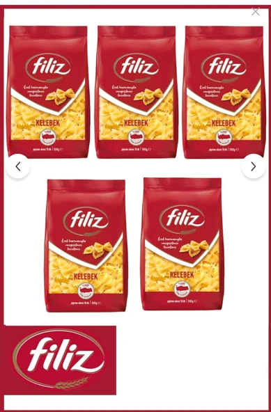 FİLİZ Kelebek Makarna Özel Harman 500 Gr 5 Adet ürün görseli 1