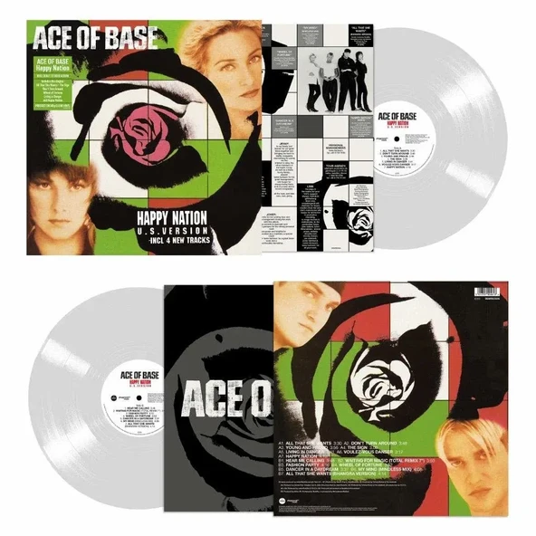Ace Of Base Happy Nation (Clear Vinyl) LP Plak ürün görseli 1