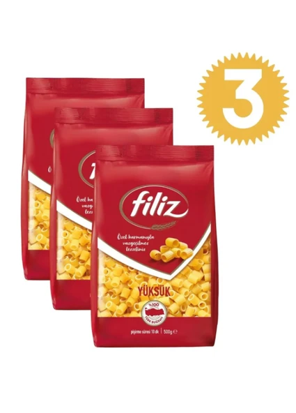 Filiz Yüksük Makarna Özel Harman 500 Gr 3 Adet ürün görseli 1