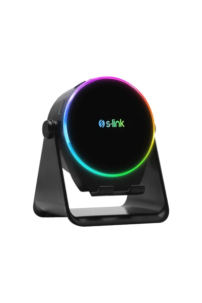 S-link SL-S81 Vireon Siyah 5W 1200mAh BT,USB,İnduction Destekli Speaker ürün görseli 1