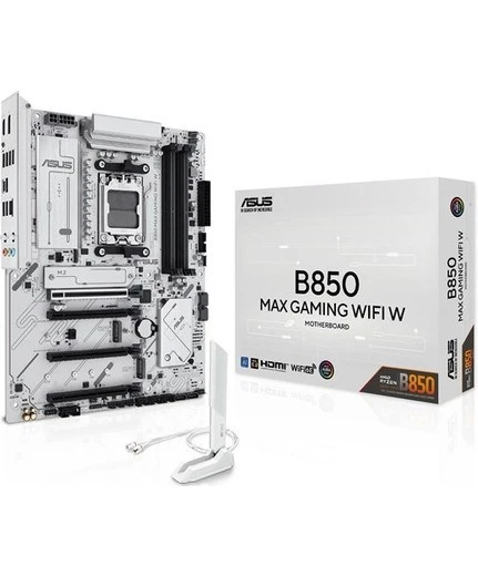 ASUS B850 Max Gamıng WIFI6E W Ddr5 Hdmı-Dp Pcıe 5.0 Am5 Atx ürün görseli 1