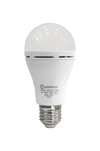4 ADET   Ledvance Osram Şarjli Ampul E27 8w/865lm 6500kW 827 E27 ürün görseli 1