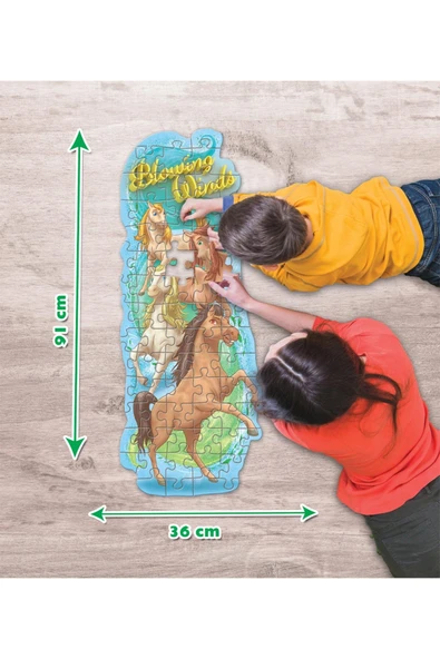 KS Puzzle Atlar XL Puzzle - Resim 2